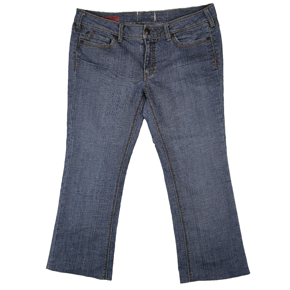 Fragile Jeans American Beauty The Classic Flare Womens 15‎ Hemmed 36x26 Mid Rise